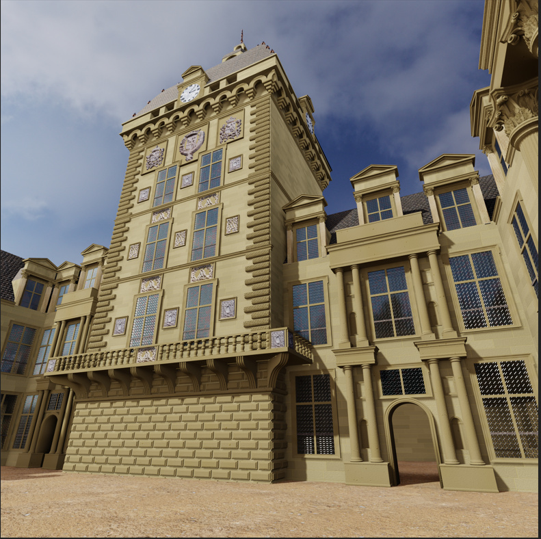 Modélisation du Château de La Tour d'Aigues (84)